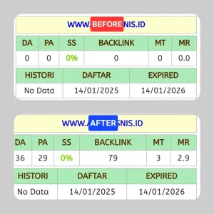 Preview Gambar ke-1 Jasa Up DA ke 30+ / Jasa Menaikkan Domain Authority