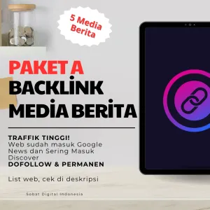 Preview Gambar ke-0 Paket Backlink A (5 Media Berita) Backlink Media Daerah Traffik Tinggi! (Sudah Google News dan Sering Masuk Discover)