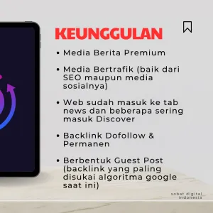 Preview Gambar ke-1 Paket Backlink A (5 Media Berita) Backlink Media Daerah Traffik Tinggi! (Sudah Google News dan Sering Masuk Discover)