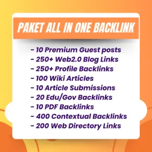 Preview Gambar ke-0 Paket Backlink All In One - 1000 Backlink