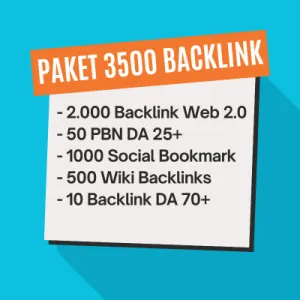 Preview Gambar ke-0 Paket 3500 Backlink Dofollow High Authority